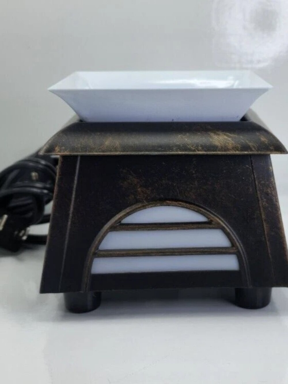 Mindful Design Electric Wax Melt Warmer in Antique Bronze Finish OS